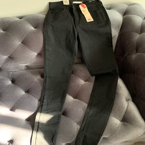 Levi’s jeans, size 30. Super skinny. New with tags. Black. Long